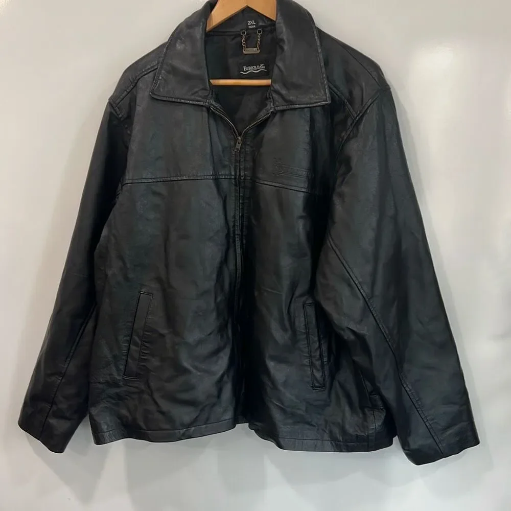 Burk's Bay Michelin Genuine Leather Jacket‎ 2XL